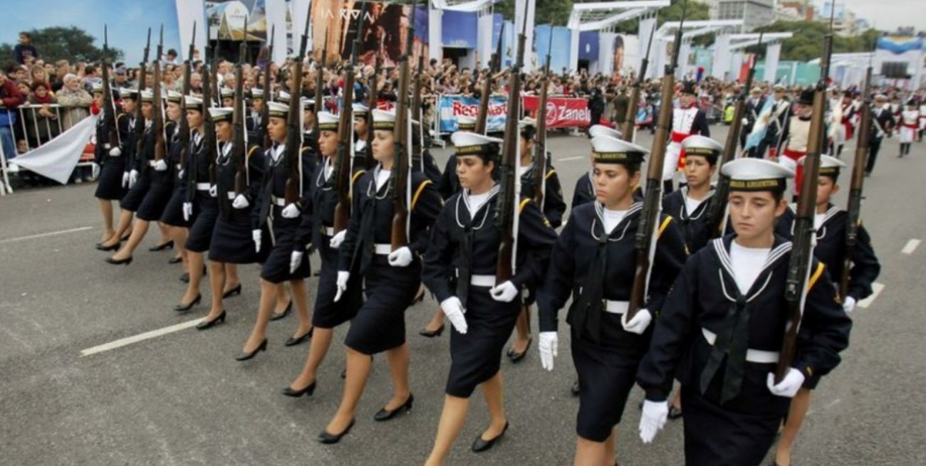 Desfile militar del 9 de Julio: detalles del masivo despliegue del Ejército, la Armada y la Fuerza Aérea