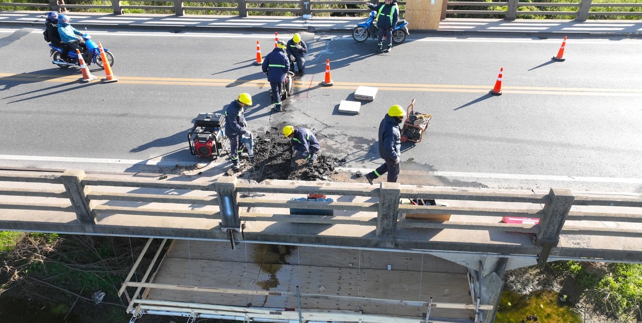 Desde este miércoles el Puente Carretero permanecerá cerrado para su reparación