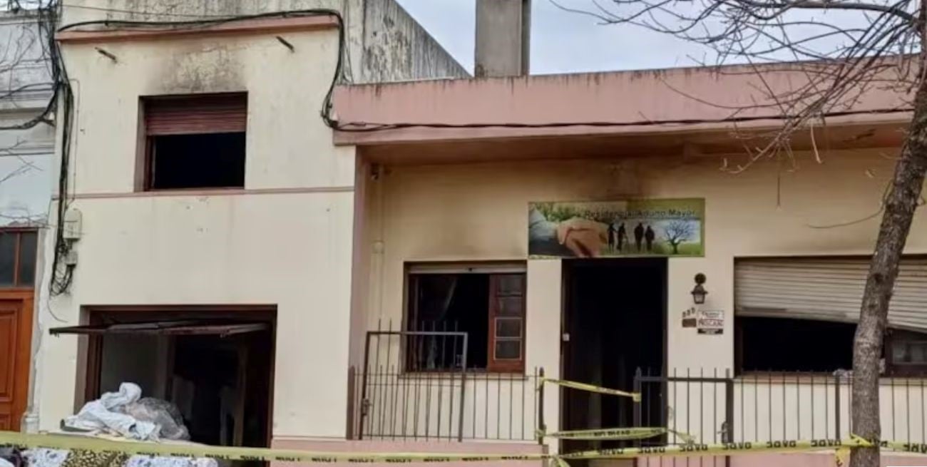 Diez adultos mayores murieron en el incendio de un geriátrico en Uruguay 