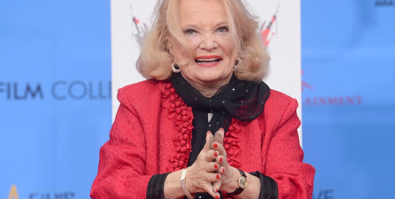 Dolor en Hollywood: murió Gena Rowlands