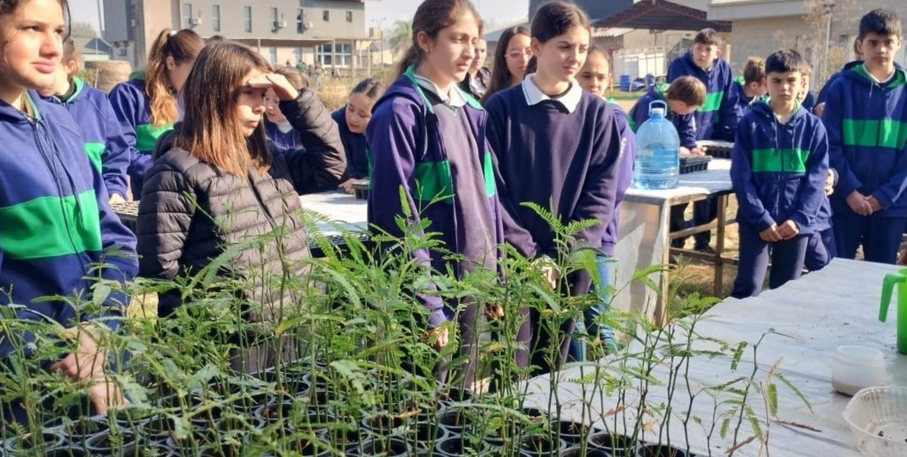 Estudiantes del Colegio San José participaron de una jornada sobre Bioeconomía y gestión de residuos