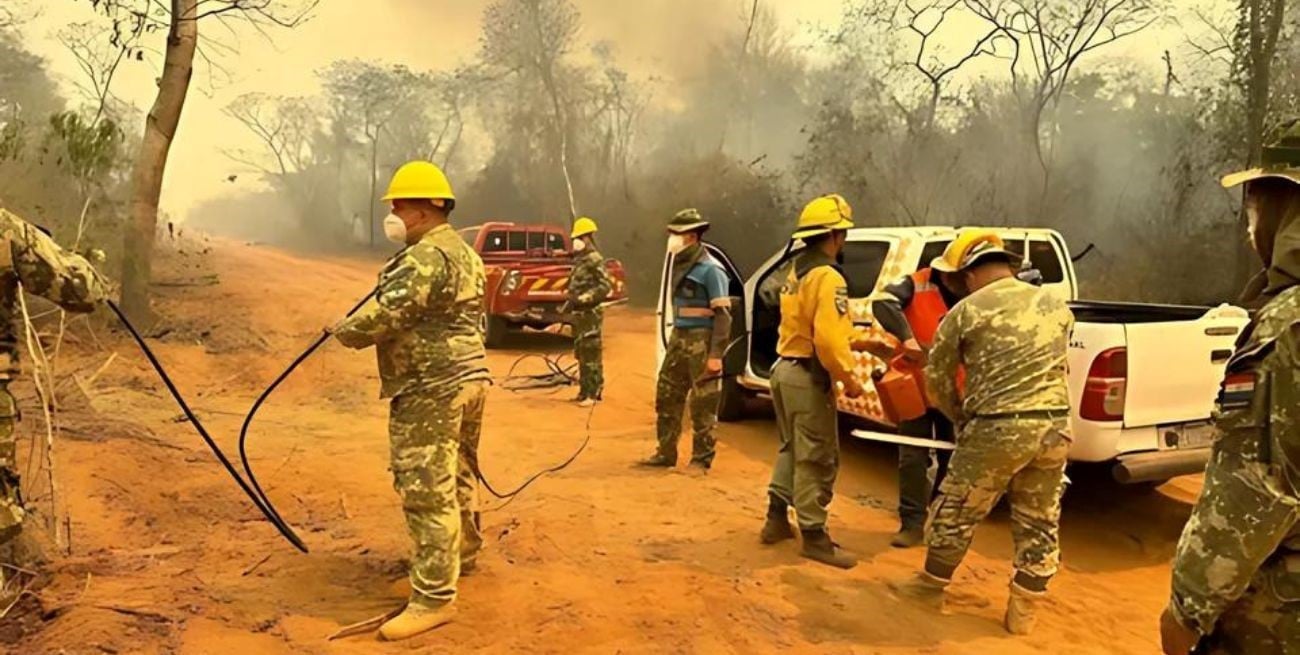 Paraguay: los incendios forestales ya afectaron más de 184 mil hectáreas 