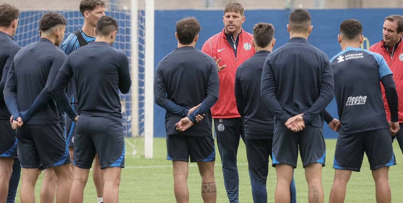 La barra de San Lorenzo increpó a los jugadores en plena práctica