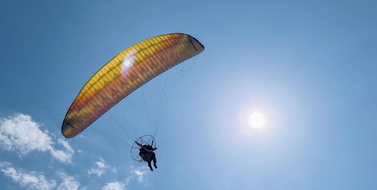 Cayastá fue sede de un encuentro nacional de Paramotor & Paratrike