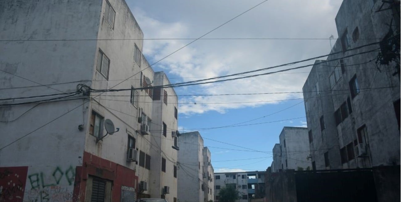 Balacera en el interior de una de las torres del Fonavi de barrio Don Bosco