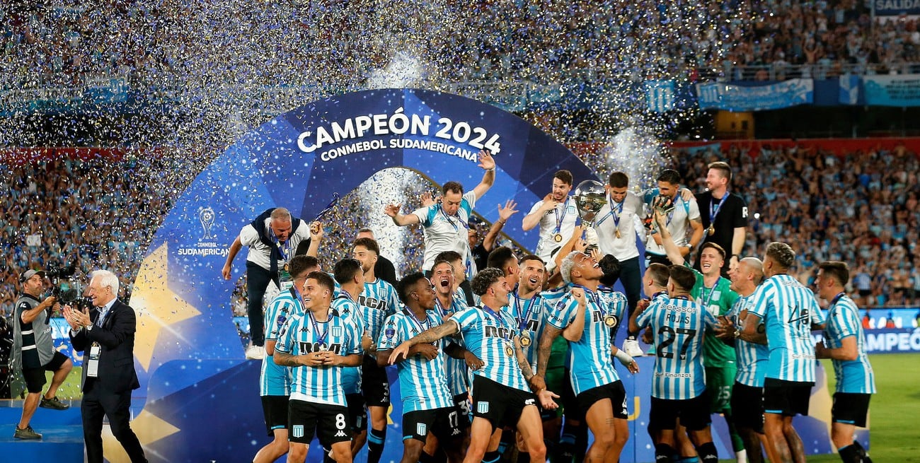 El campeonato de Racing beneficia a varios clubes, entre ellos a Unión