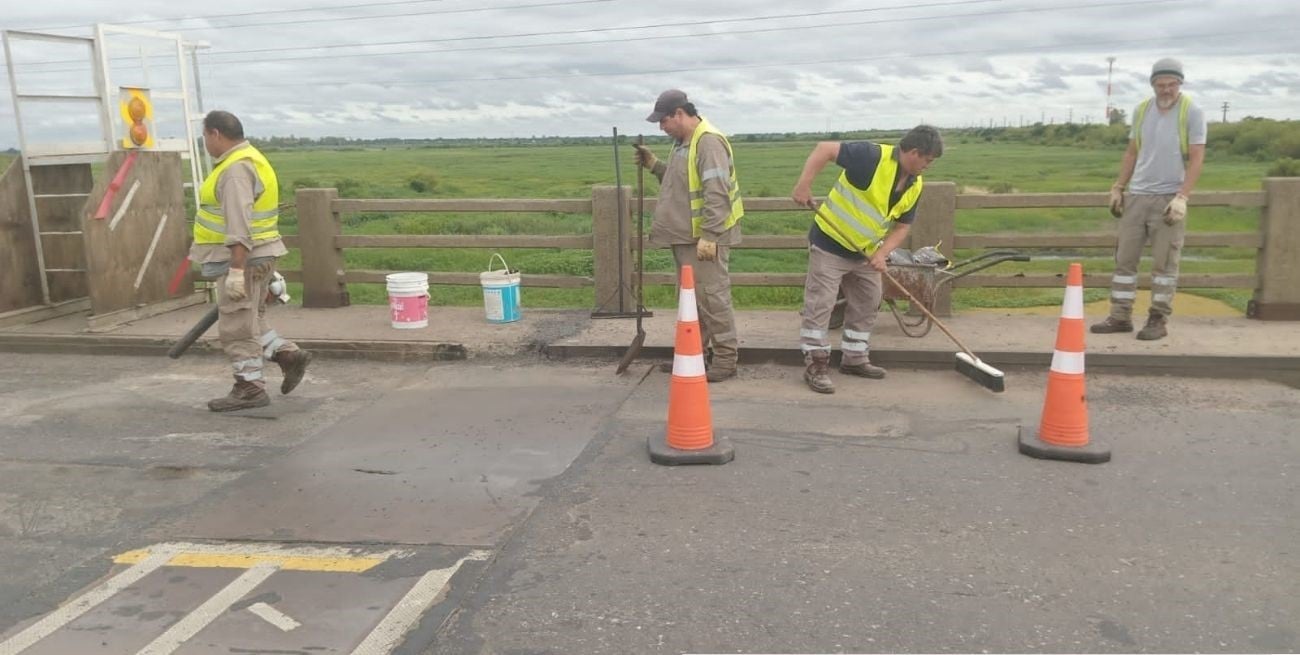 Trabajos de reparación en el Puente Carretero: reducción de carril