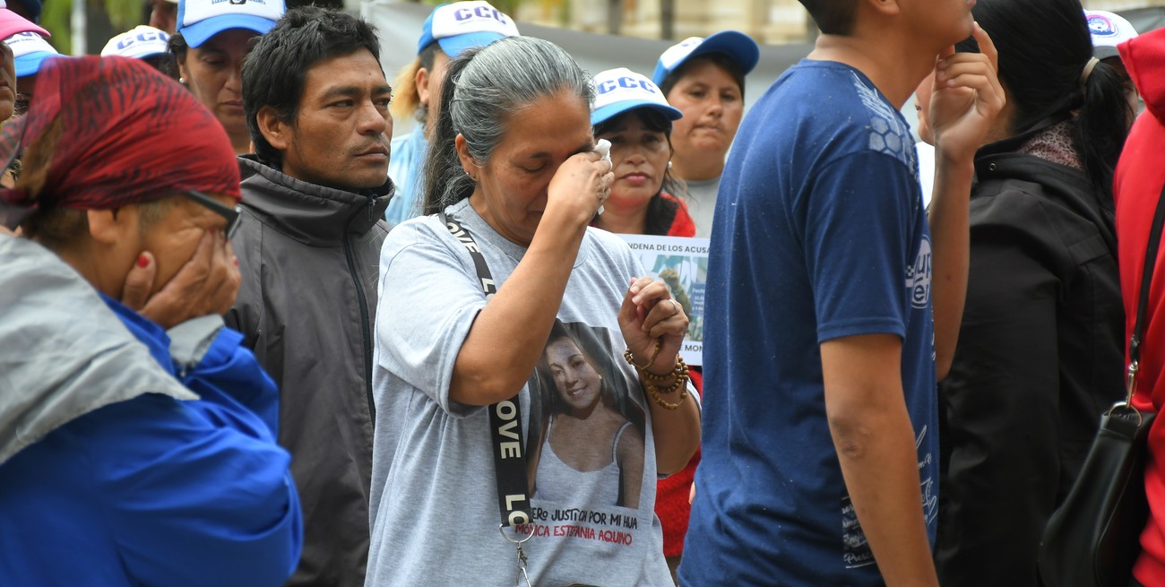 Las condenas son importantes pero Mónica Aquino sigue sin aparecer
