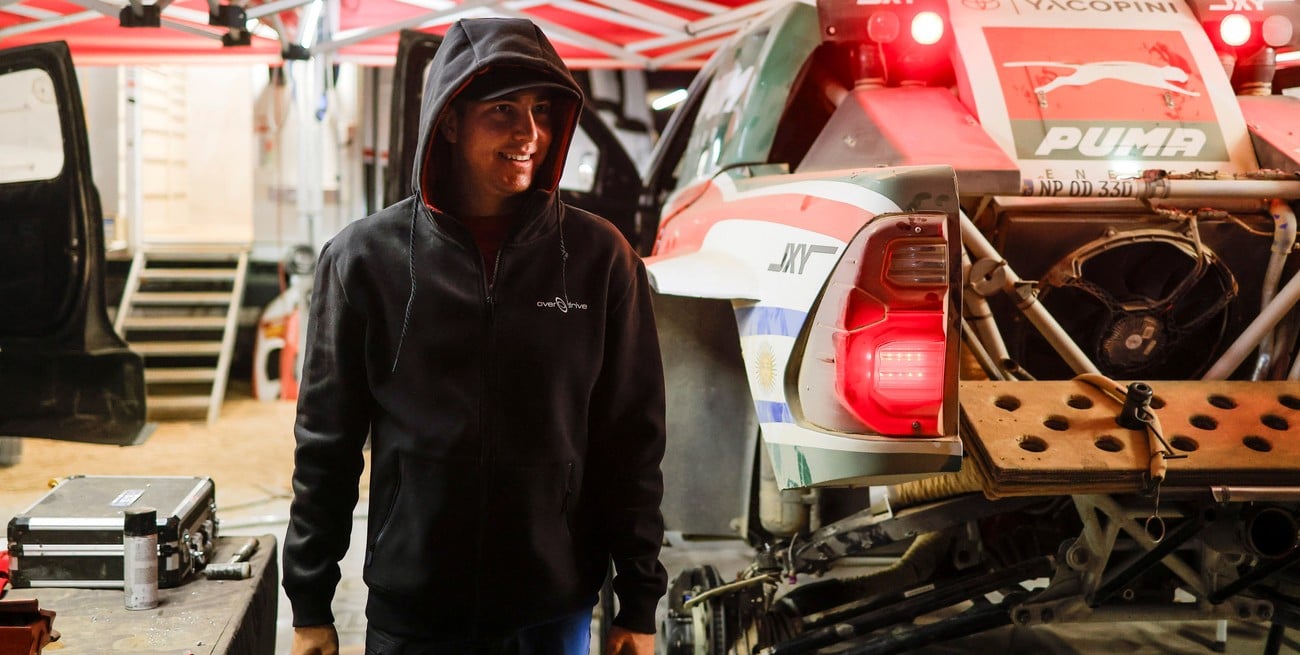 Dakar: Yacopini, el joven que busca ser el primer argentino en lograr un podio en autos